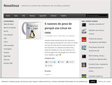 Tablet Screenshot of nexolinux.com